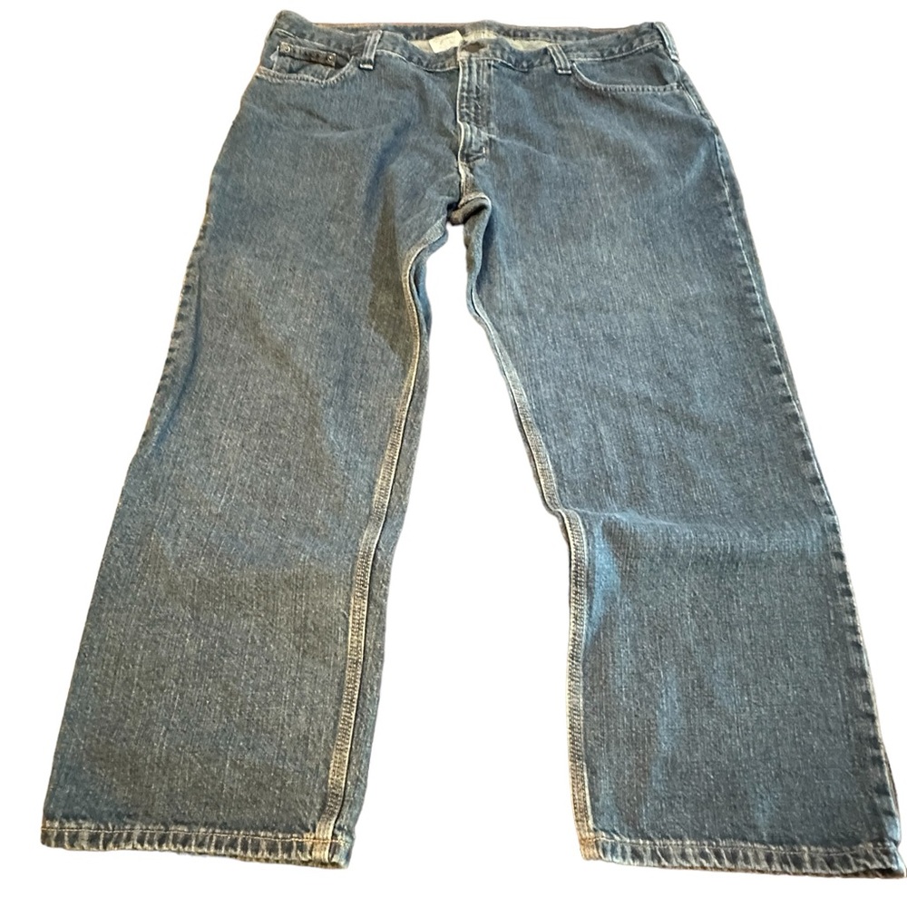 Carhart men’s size 42 X 30 relaxed fit jeans wide leg